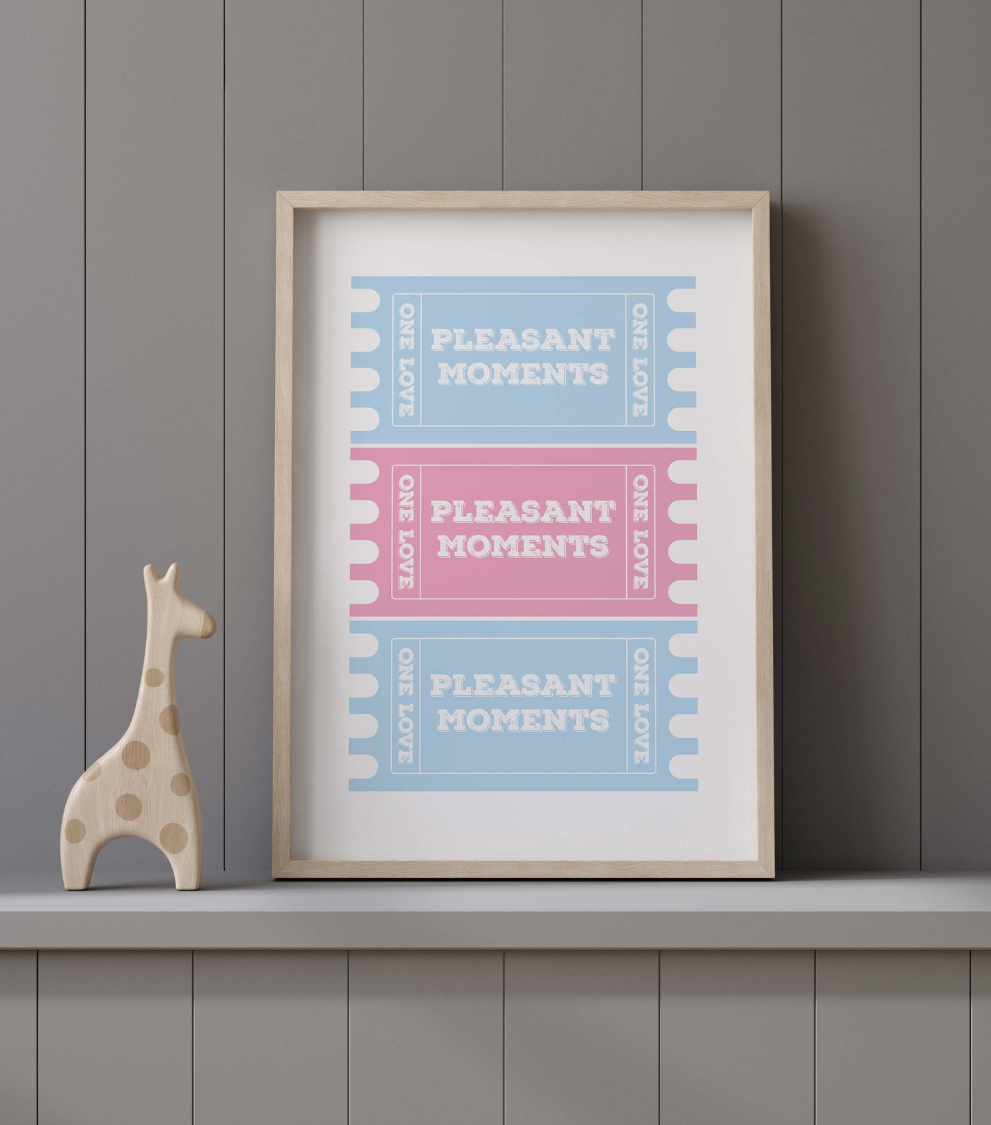 Pink Good Times Print