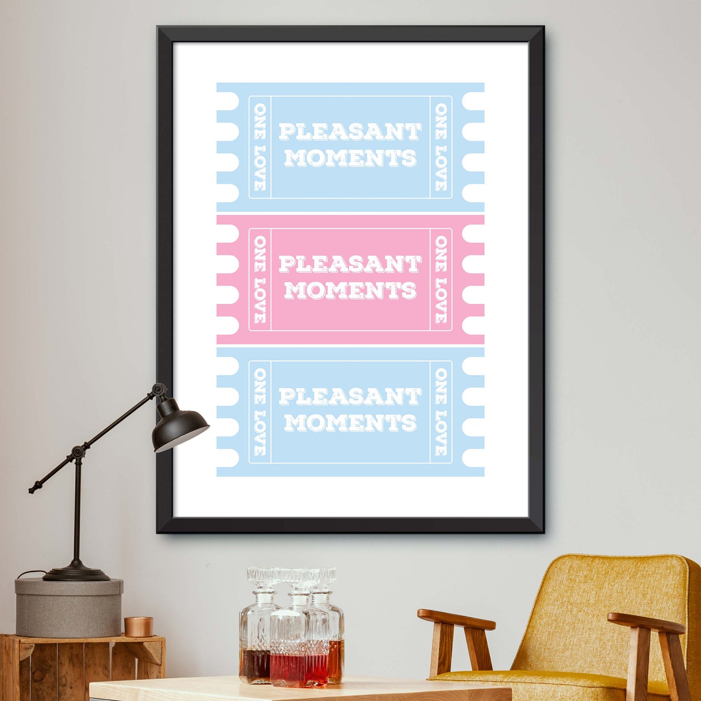 Pink Good Times Print